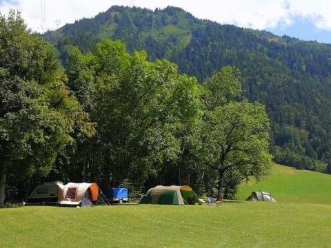 Emplacement - camping sans électricité 1/2 pers
