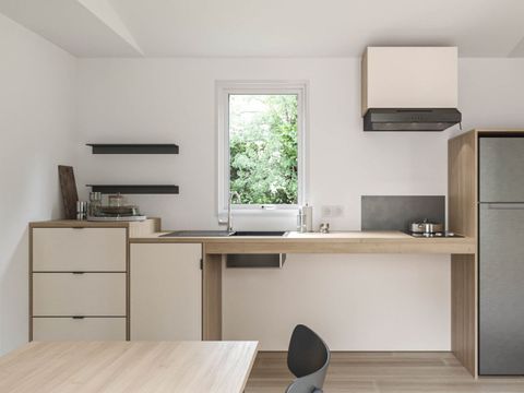 MOBILHOME 4 personnes - CONFORT 2 chambres 4 personnes clim PMR