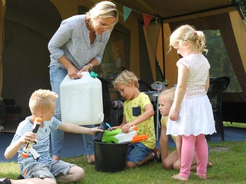 TENTE TOILE ET BOIS 6 personnes - Tente safari, 6 personnes