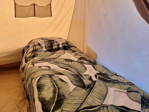 Tente en toile et en bois 6 personnes - Tente safari, 6 personnes
