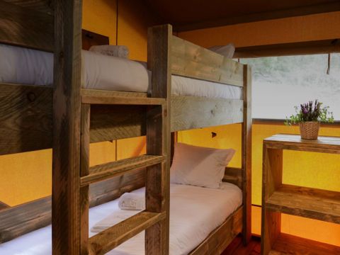 TENTE TOILE ET BOIS 2 personnes - Lodge Family