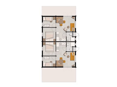 LODGE 4 personnes - Woezel & Pip