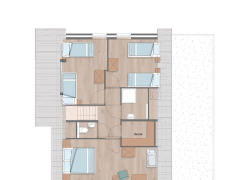 VILLA 8 personnes - Woezel & Pip