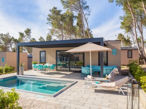 MOBILHOME 4 personnes - Luxury Holiday Home with private pool