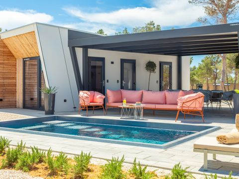 MOBILHOME 4 personnes - Luxury Glamping Villa with private pool