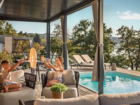 MOBILHOME 4 personnes - Amber Sea Luxury Holiday Home with private pool