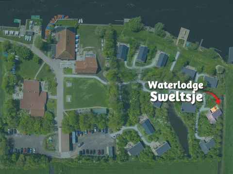 LODGE 4 personnes - Pavillon d'eau Sweltsje