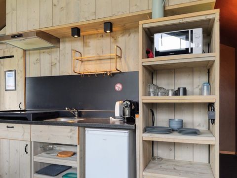 TENTE TOILE ET BOIS 4 personnes - Loge