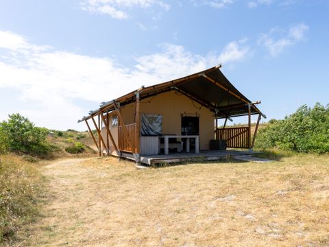 TENTE TOILE ET BOIS 4 personnes