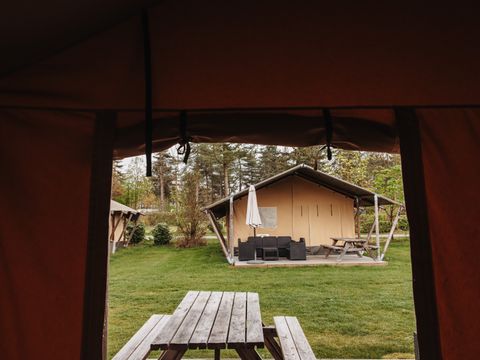 TENTE TOILE ET BOIS 5 personnes