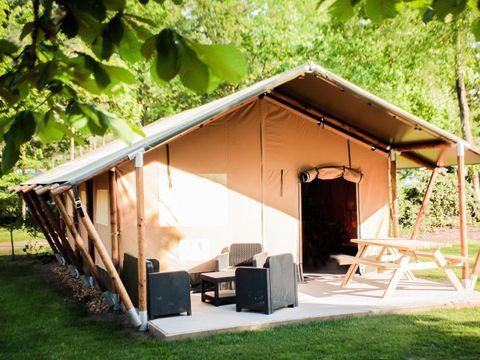 TENTE TOILE ET BOIS 5 personnes