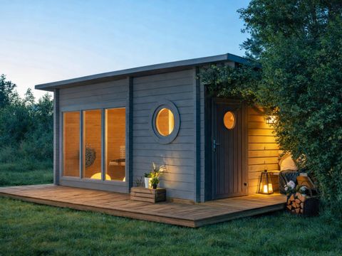 HÉBERGEMENT INSOLITE 2 personnes - Slate Tiny House Cabin (cabane en ardoise)