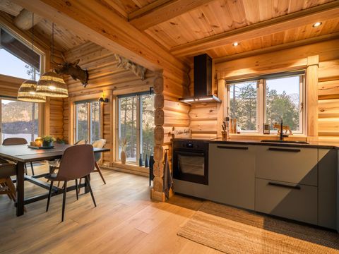 MAISON 6 personnes - Moose Lodge avec sauna et vue sur l'eau