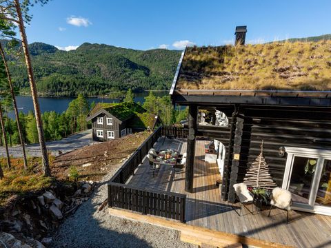 MAISON 6 personnes - Moose Lodge avec sauna et vue sur l'eau
