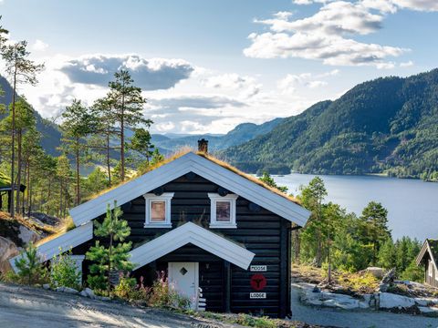 MAISON 6 personnes - Moose Lodge avec sauna et vue sur l'eau