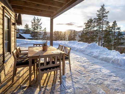 MAISON 8 personnes - Gandalv Hytte avec sauna et jacuzzi