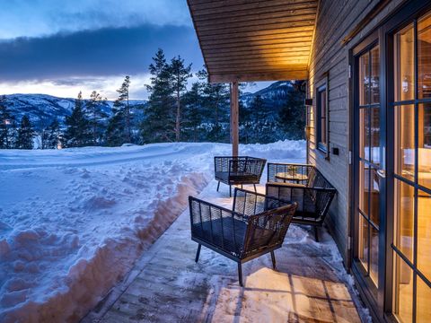 MAISON 8 personnes - Gandalv Hytte avec sauna et jacuzzi