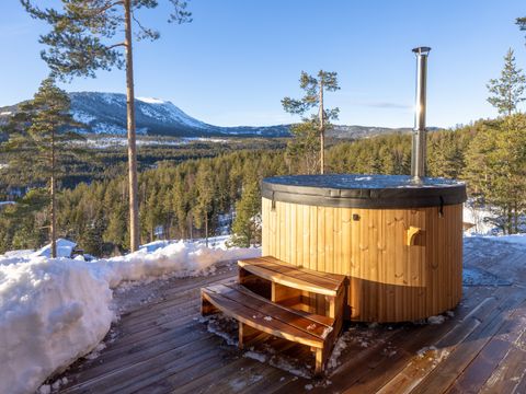 MAISON 8 personnes - Gandalv Hytte avec sauna et jacuzzi