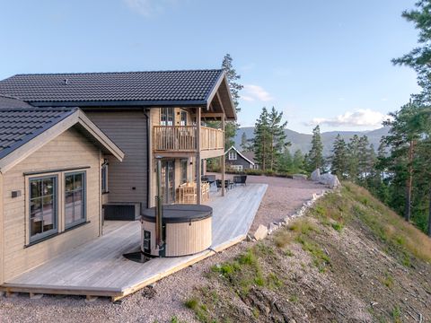 MAISON 8 personnes - Gandalv Hytte avec sauna et jacuzzi