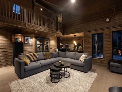 MAISON 6 personnes - Saga Hytte avec sauna, bain à remous et vue sur l'eau