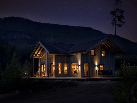 MAISON 6 personnes - Saga Hytte avec sauna, bain à remous et vue sur l'eau