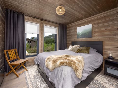 MAISON 6 personnes - Saga Hytte avec sauna, bain à remous et vue sur l'eau