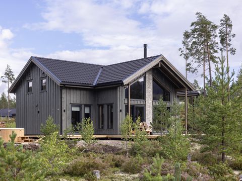 MAISON 6 personnes - Saga Hytte avec sauna, bain à remous et vue sur l'eau