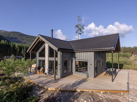 MAISON 6 personnes - Saga Hytte avec sauna, bain à remous et vue sur l'eau