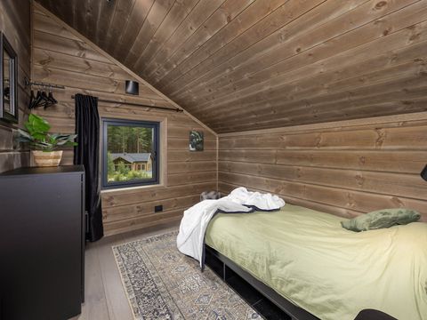 MAISON 6 personnes - Saga Hytte avec sauna, bain à remous et vue sur l'eau