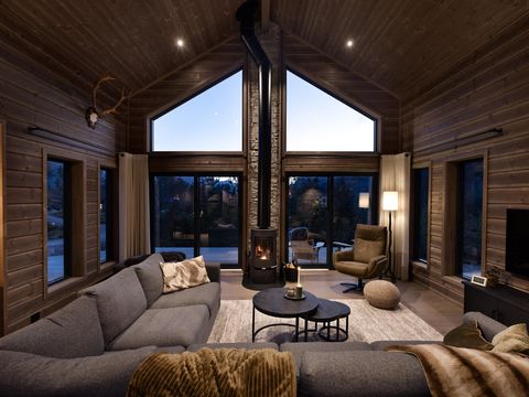 MAISON 6 personnes - Saga Hytte avec sauna, bain à remous et vue sur l'eau