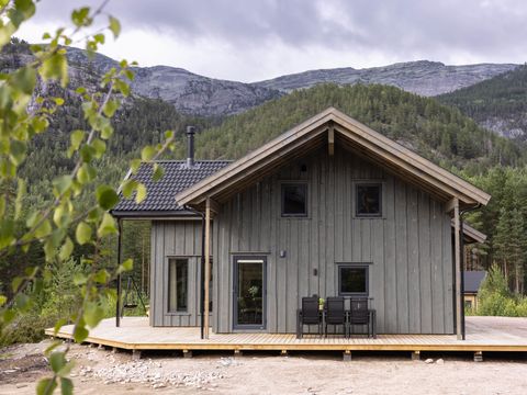 MAISON 6 personnes - Saga Hytte avec sauna, bain à remous et vue sur l'eau