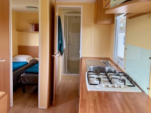 Mobilhome 4 personnes - Confort - 22 m² - 2 chambres - Sans - TV