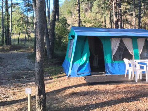 TENTE 4 personnes - Tente Navajo 4 Pièces Sans Sanitaires