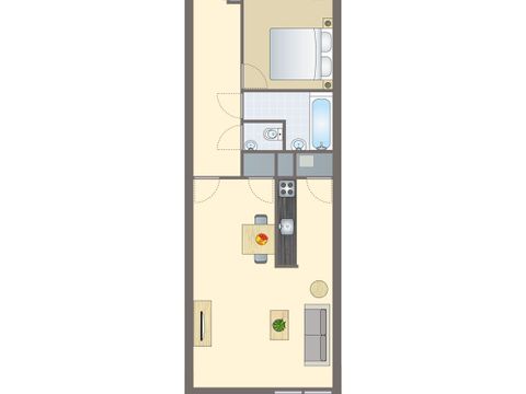 APPARTEMENT 2 personnes - Appartement de vacances pour 2 personnes