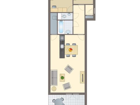 APPARTEMENT 6 personnes - Appartement de vacances pour 4-6 personnes