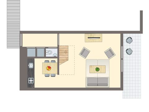 APPARTEMENT 6 personnes - Appartement de vacances pour 4-6 personnes