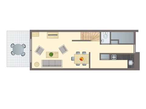 BUNGALOW 6 personnes - Maison de vacances pour 4-6 personnes