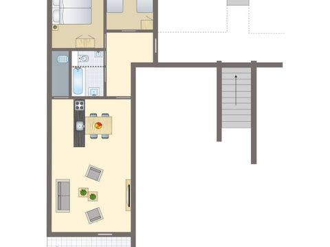 APPARTEMENT 4 personnes - Appartement de vacances pour 4 personnes