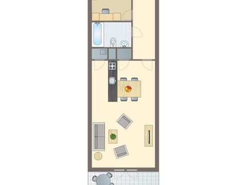 APPARTEMENT 2 personnes - 2A1