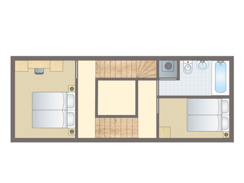 BUNGALOW 6 personnes - 4-6H