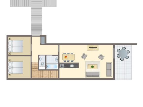 APPARTEMENT 6 personnes - 6C1
