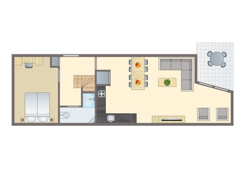 APPARTEMENT 8 personnes - 8C1