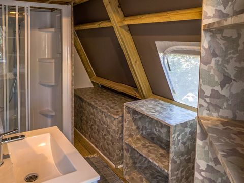 TENTE 4 personnes - Tente lodge à deux chambres (2+2)