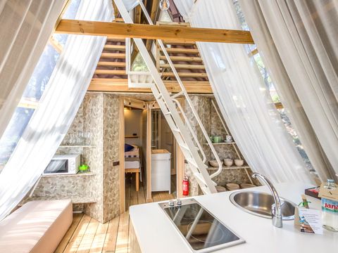 TENTE 4 personnes - Tente lodge à deux chambres (2+2)
