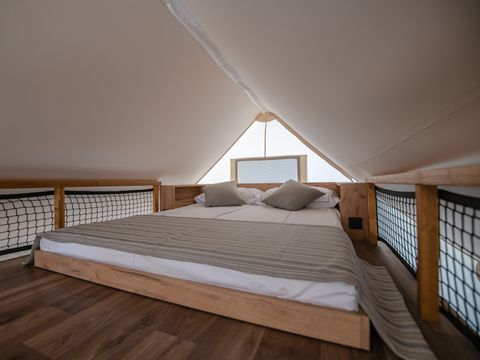 TENTE 4 personnes - Tente safari à deux chambres (2+2)