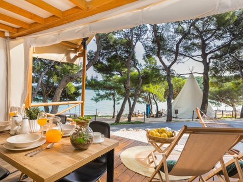 TENTE 4 personnes - Tente loft safari Premium à deux chambres (2+2)