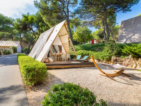 TENTE 4 personnes - Tente lodge Premium à deux chambres (2+2)