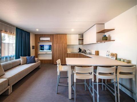 MOBILHOME 6 personnes - DELUXE CAMPING VILLA