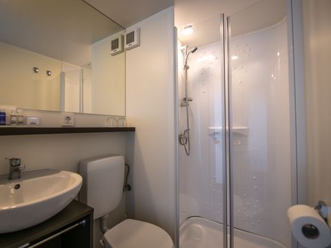 TENTE 4 personnes - Tente loft glamping safari à deux chambres - vue sur la mer