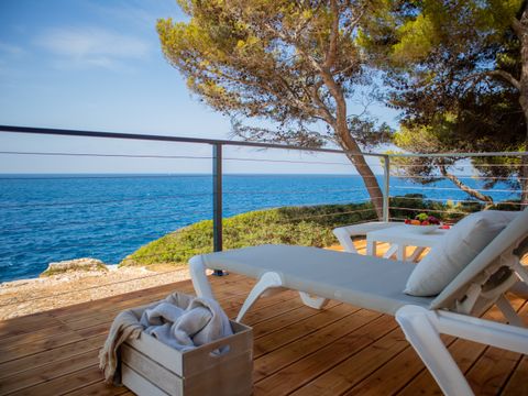 MOBILHOME 6 personnes - Deluxe Camping Villa première ligne à la mer